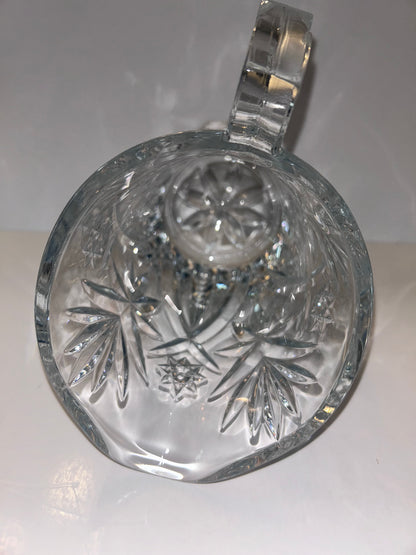 Heavy Cut 24% Lead Crystal Pitcher - Starburst & Pinwheel
Pattern