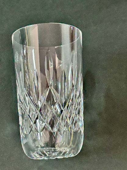 Vintage Authentic Waterford Crystal Lismore Double Old Fashioned-12 oz (5 inches) DOF Rocks Glass-Ireland
