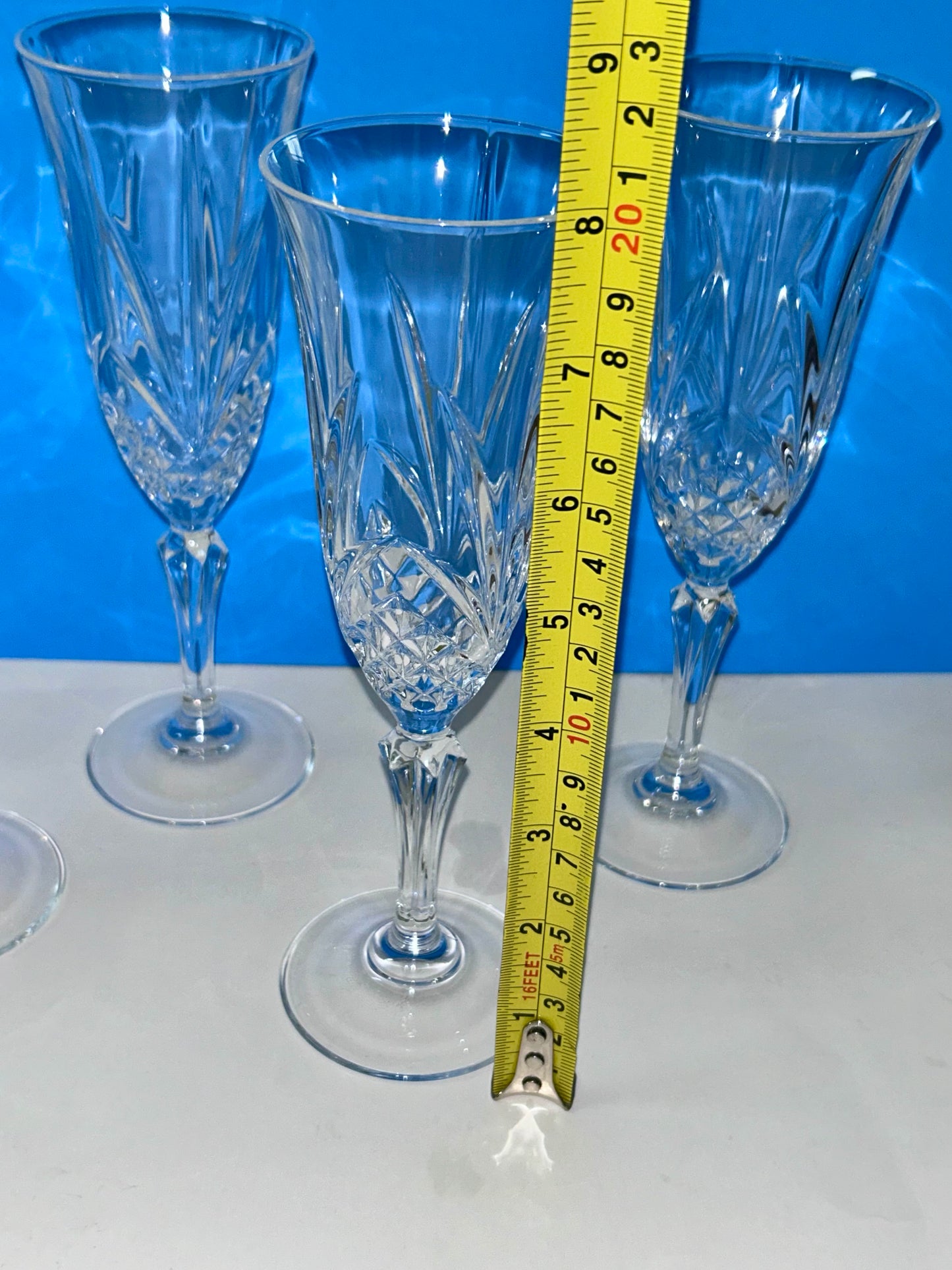 Cristal De FlandreSalzburg Collection Tall Flutes (Set of 6)