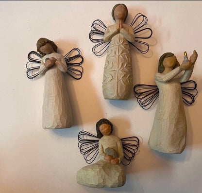 Massive 22-Piece Willow Tree
Collection - Couples, Angels, Family