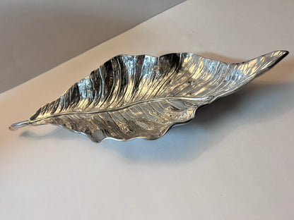 Beatriz Ball "Garden Autumn Leaf" Medium Platter Like New with Labels, 17"