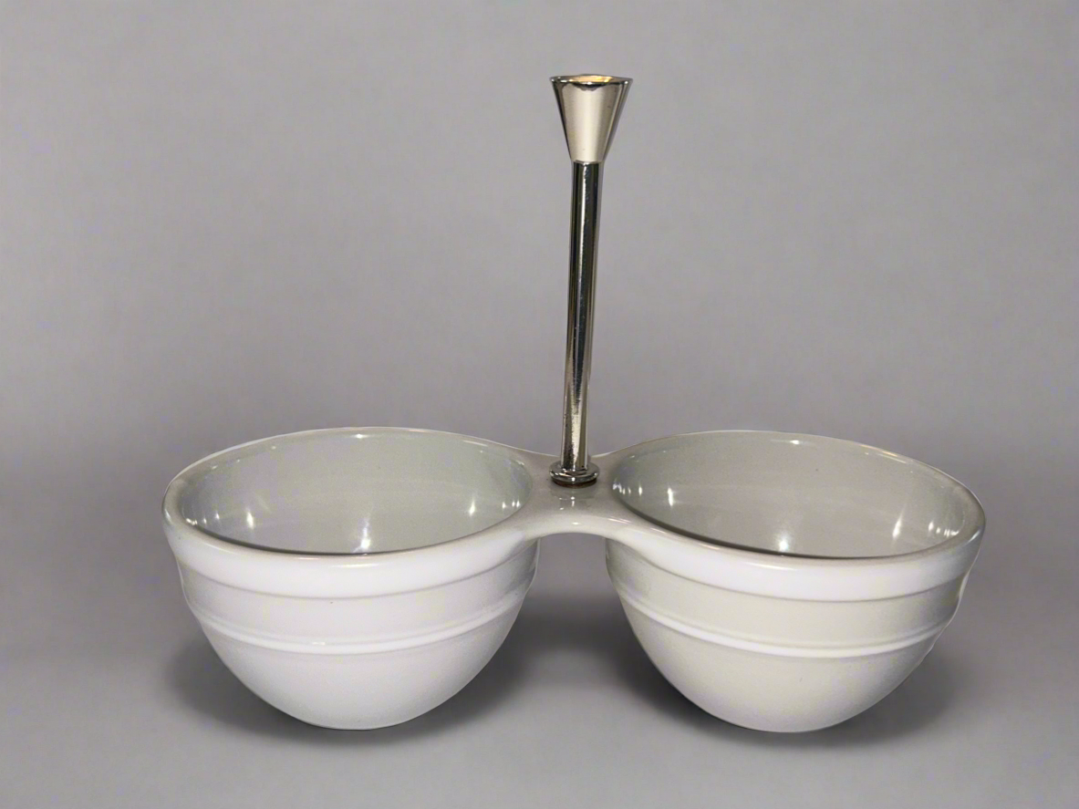 Vintage LENOX 7-Piece Ivory/White Embossed Porcelain Set | Pitcher, Vases, Cruet, Salt & Pepper