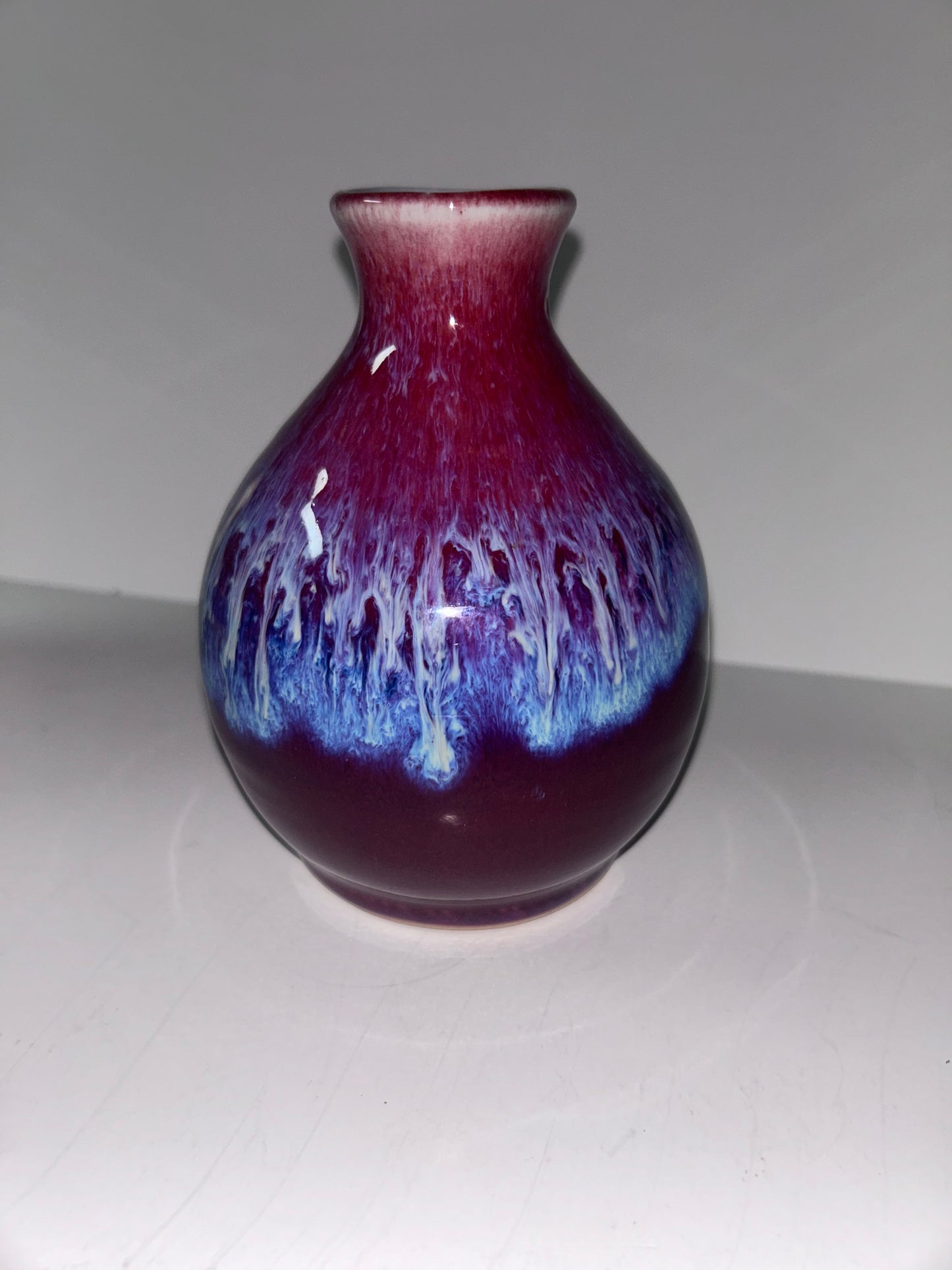 Blanket Creek Pottery Vase with Flowing Glaze