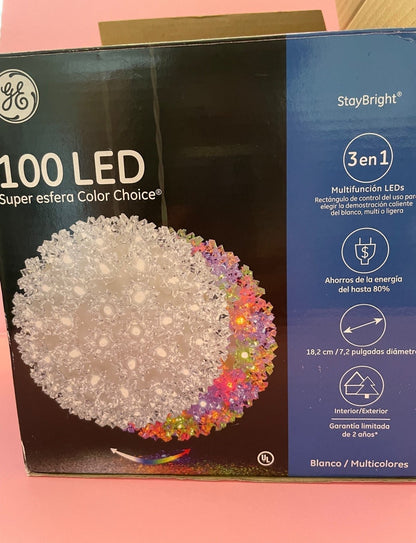 Multifunction LED Sphere - GE 100 StayBright 7.2" - Color Choice Super Sphere