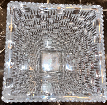 Tiffany & Co. Woven Crystal Vase