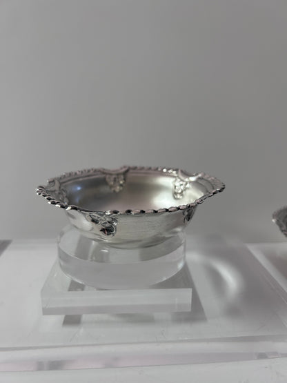 Ornate Crafted From Sterling Silver Small Bowl, (40g)