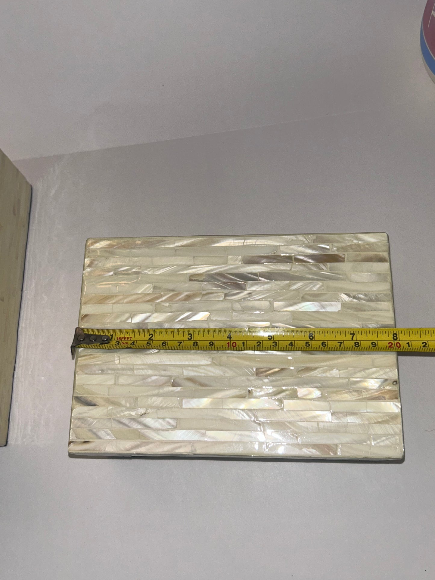 Set of Two Vietnamese Mother of Pearl Inlay Wooden Decorative Boxes