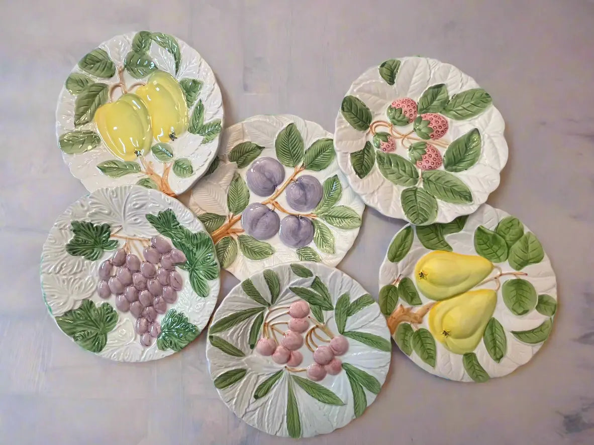 Shafford Fruit Du Jour Dessert Plates 