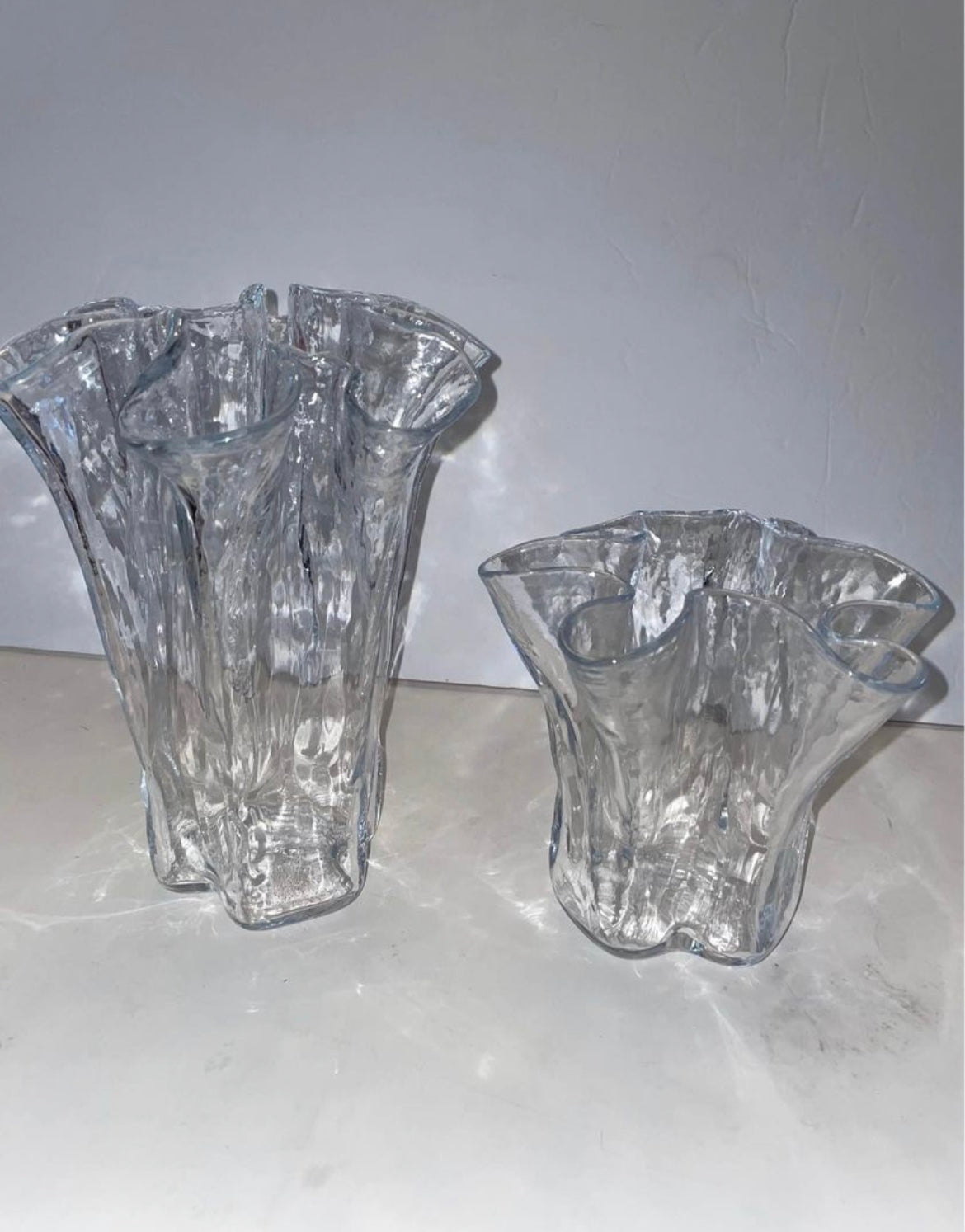 Muurla Finland Handkerchief Vases - Finest Antique