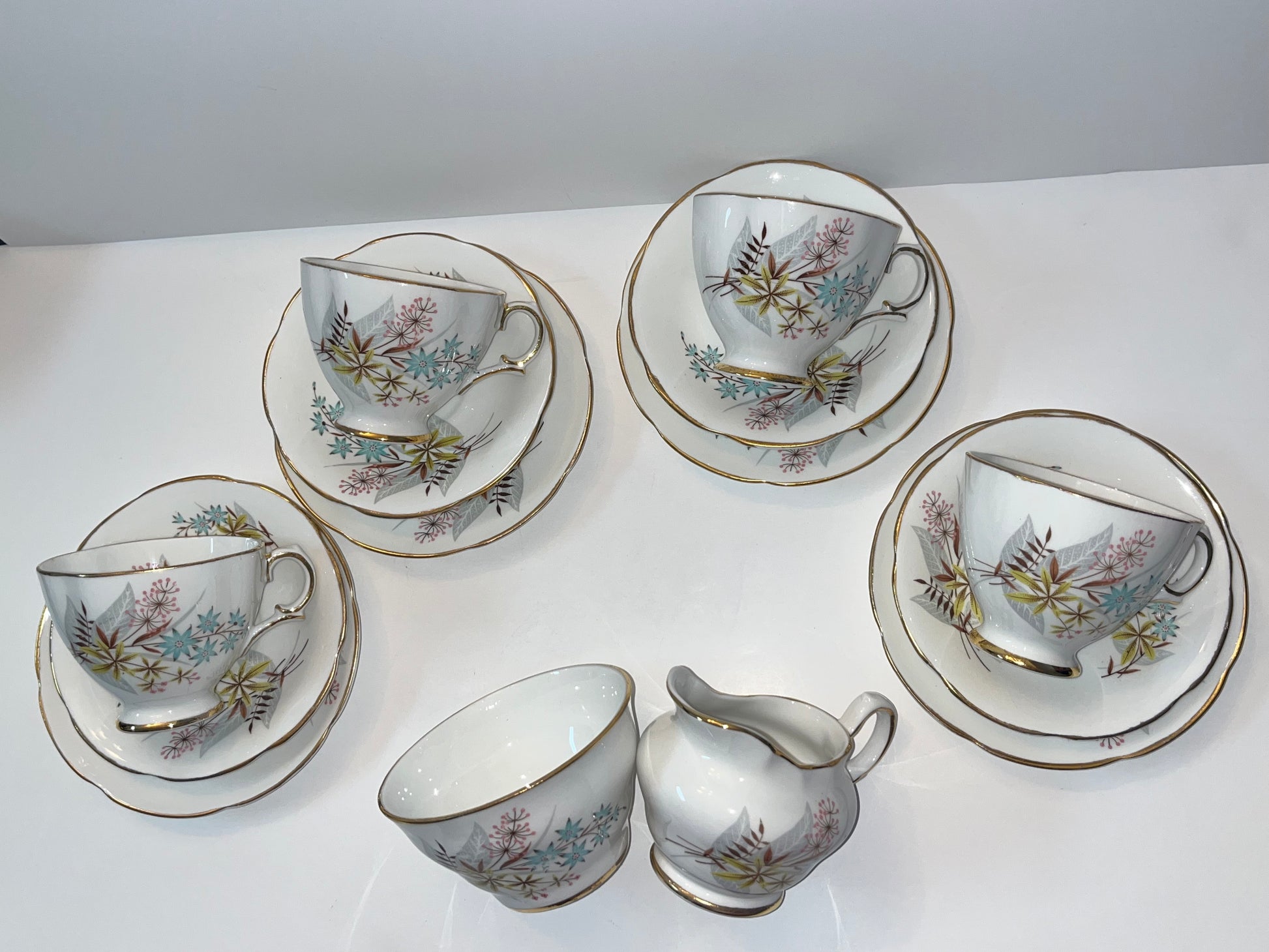 Royal Tara Ireland 14-Piece Tea Set - Finest Antique