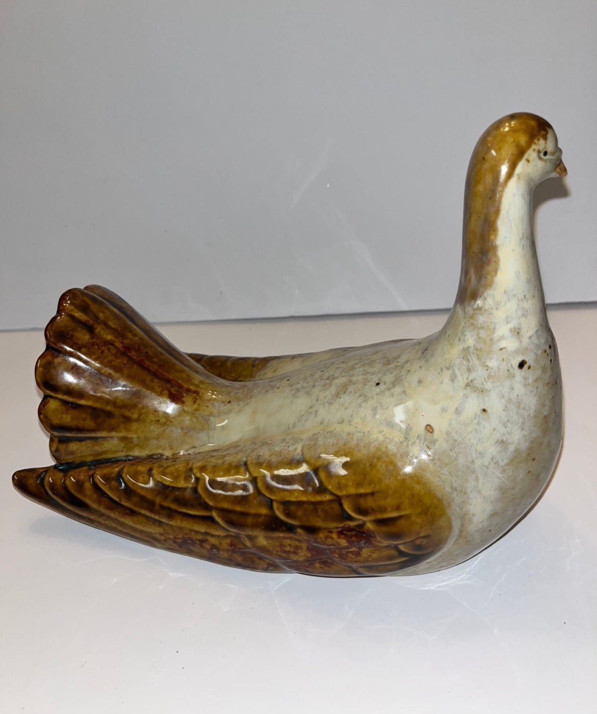 Vintage Ceramic Dove Figurine - Finest Antique