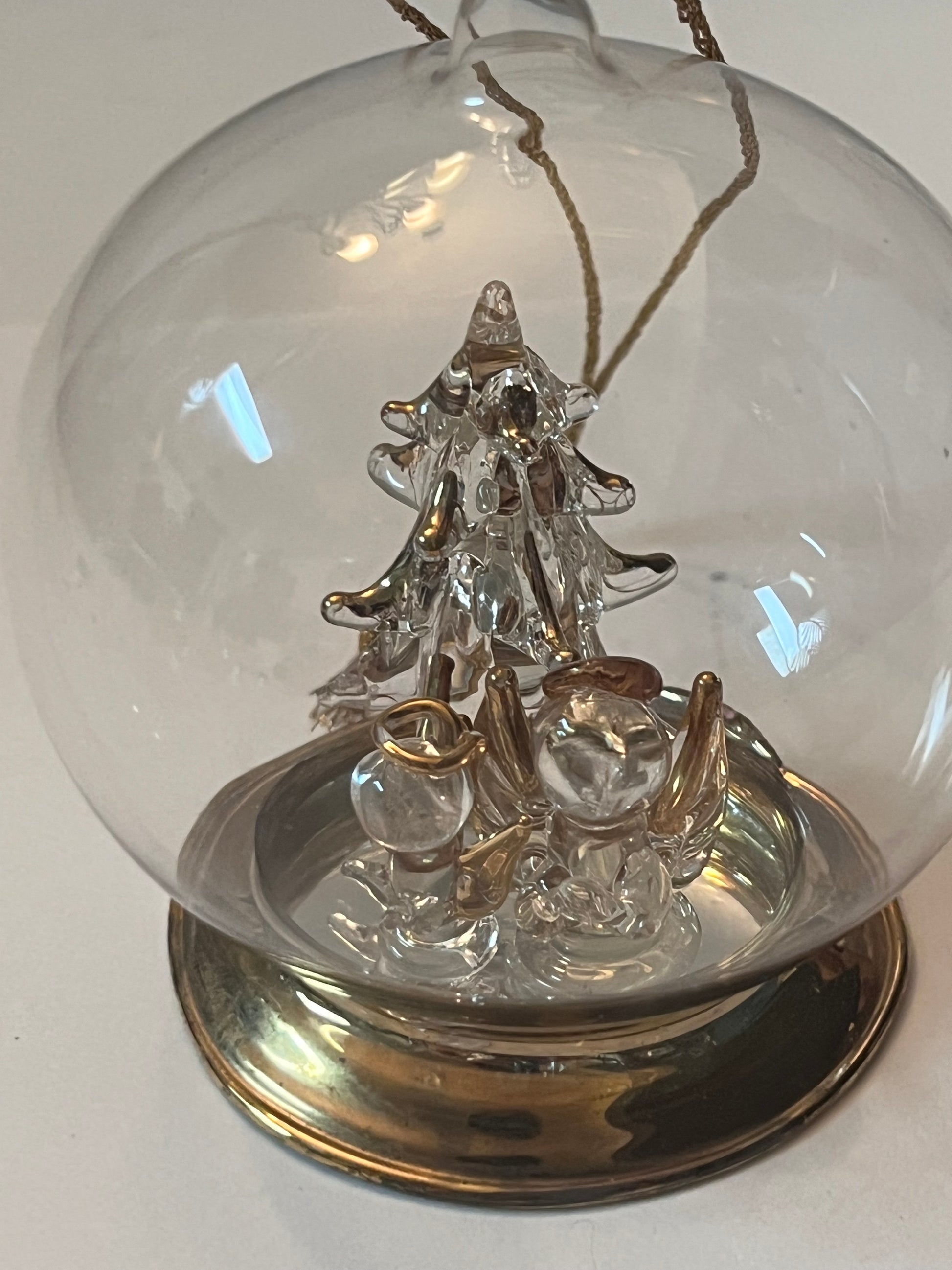 Vintage Crystal Holiday Ornament Collection - Finest Antique