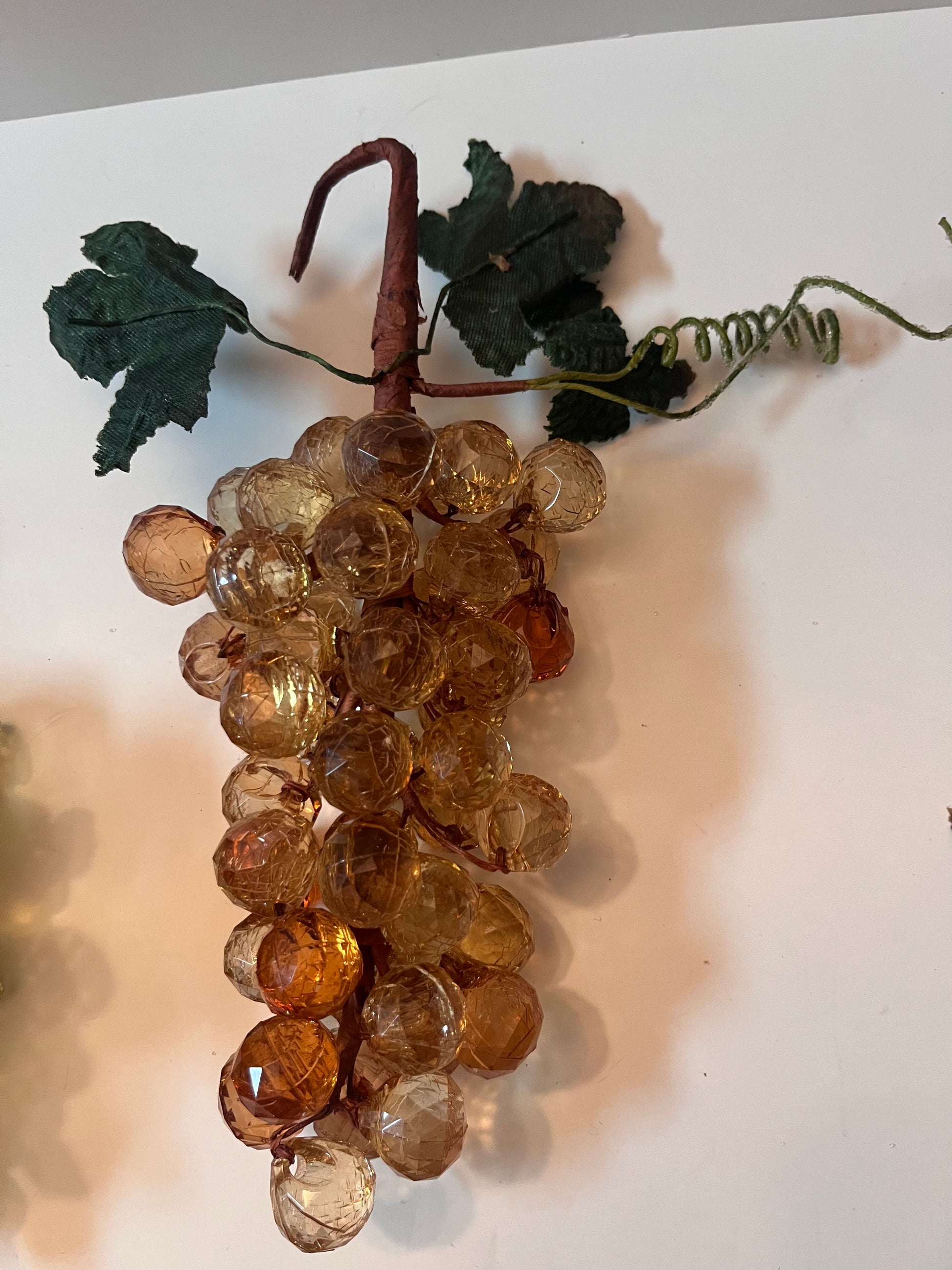 Vintage Lucite Grape Clusters - Finest Antique