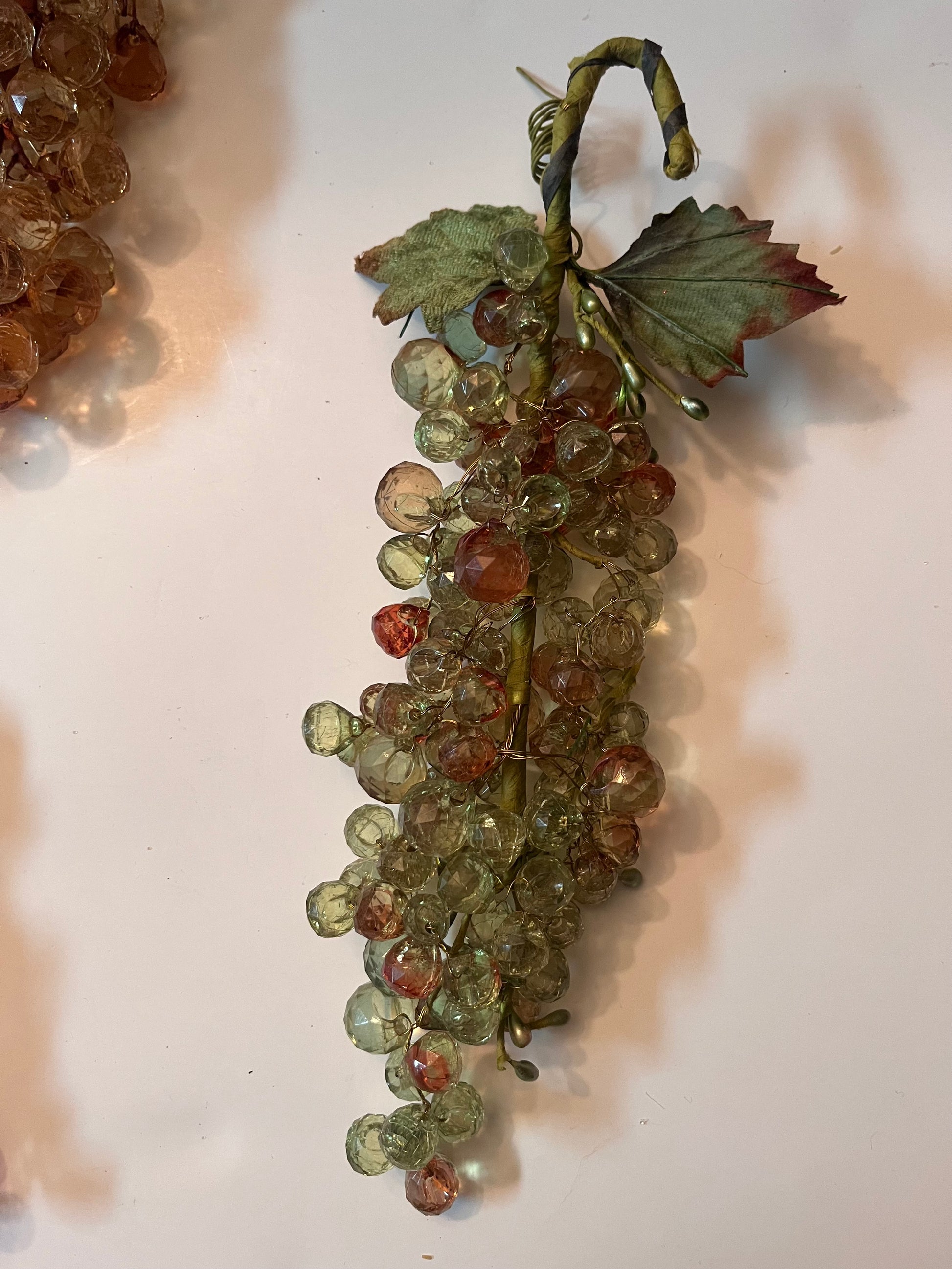 Vintage Lucite Grape Clusters - Finest Antique