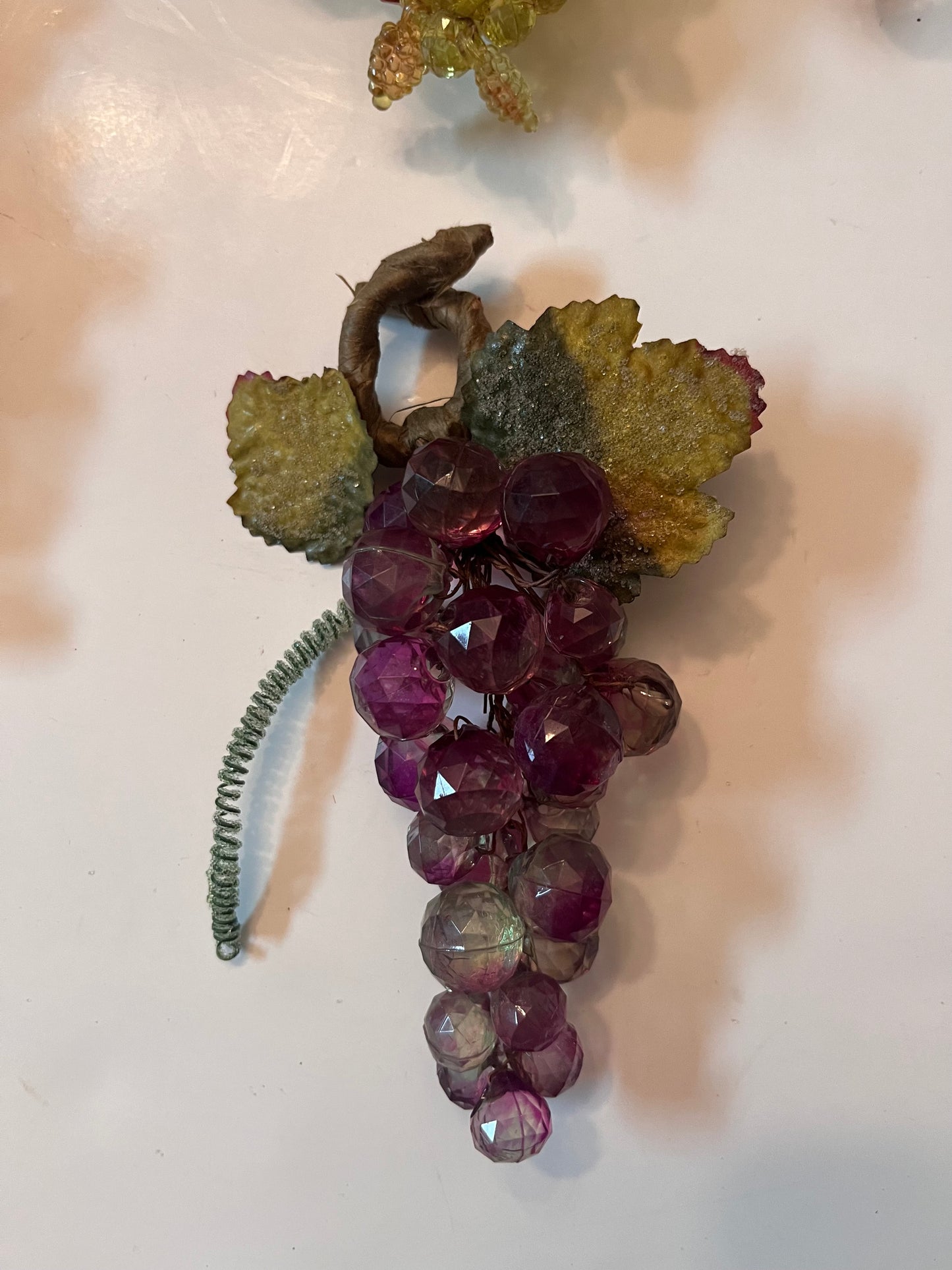 Vintage Lucite Grape Clusters - Finest Antique