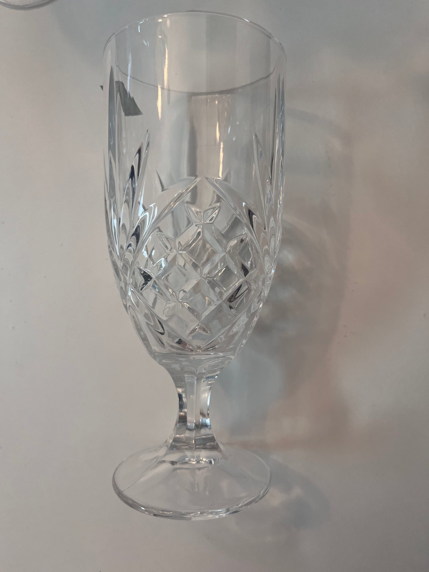 Vintage Shannon Leaded Crystal Designs of Ireland Goblets - Finest Antique