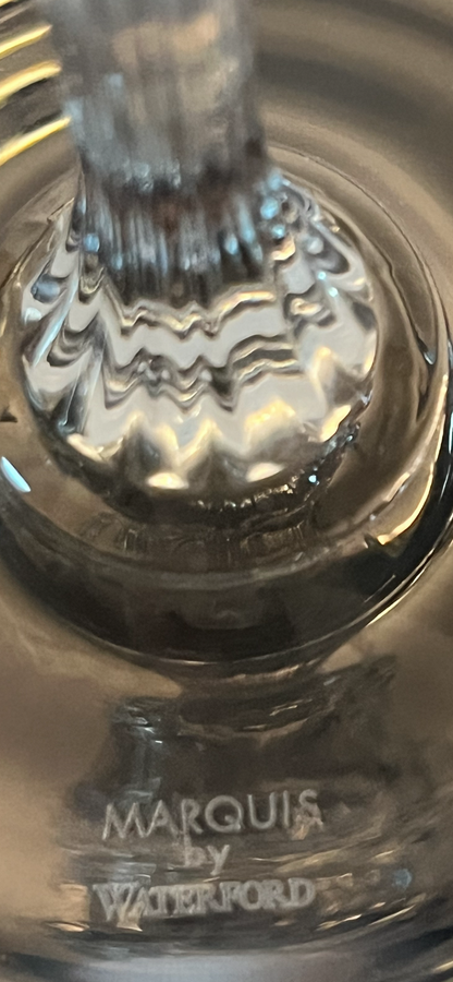Vintage Waterford Marquis Crystal Stemware Flutes - Finest Antique