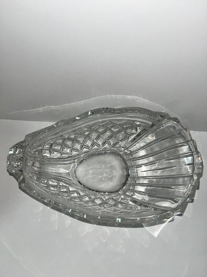 Waterford Marquis Holiday Sleigh Crystal Bowl - Finest Antique