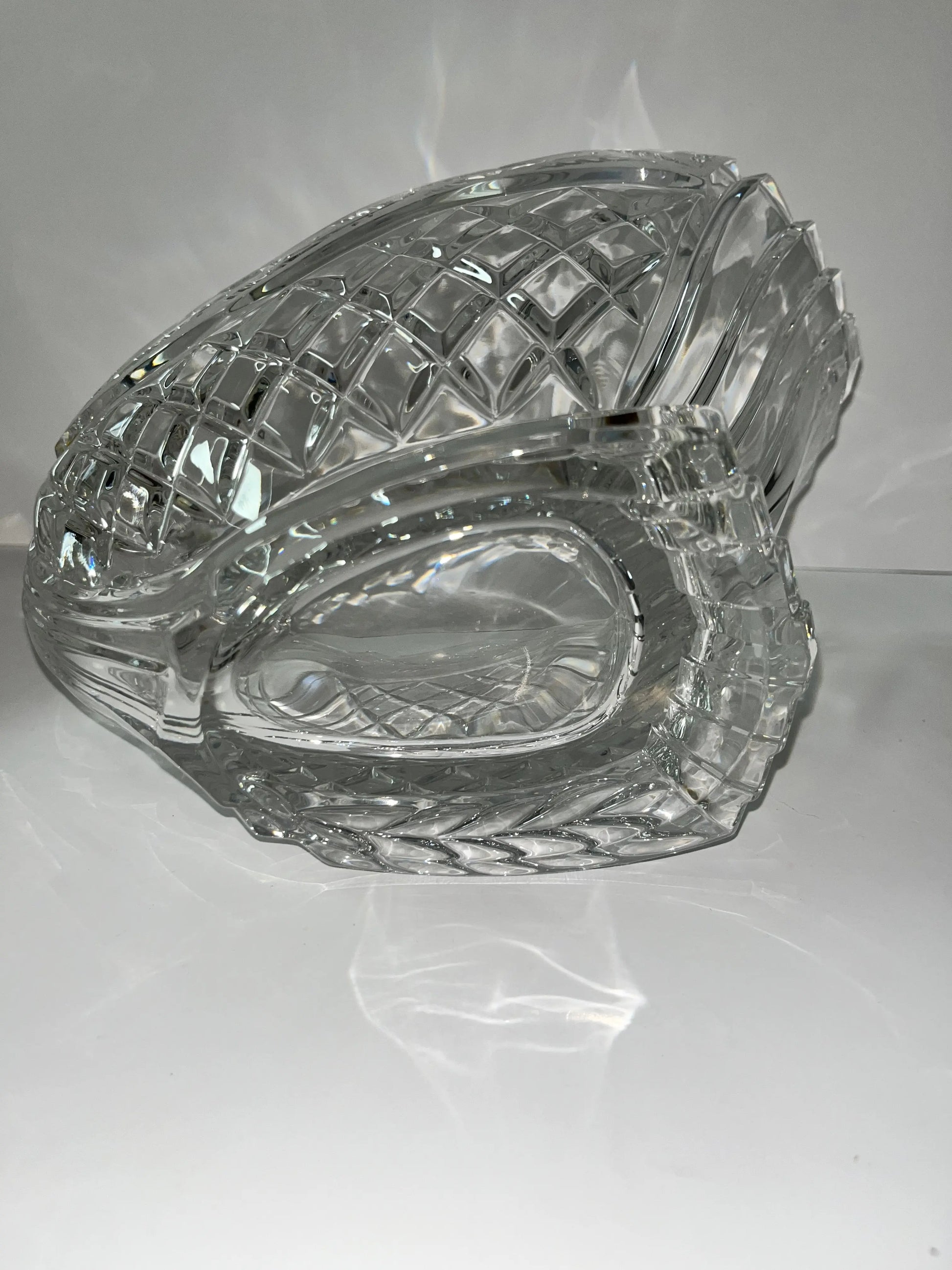 Waterford Marquis Holiday Sleigh Crystal Bowl - Finest Antique